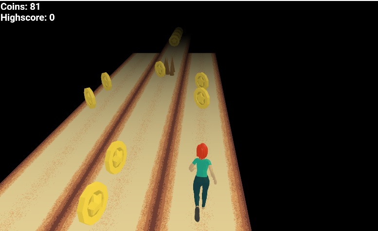 The 3D Lane Runner Game